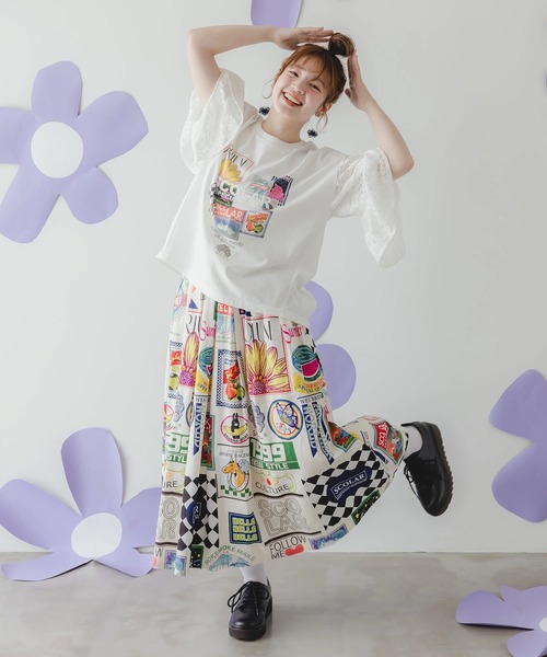 美品　スカラー スカートっぽいパンツ ScoLar 楽天市場】スカラー scolar（ボトムス｜レディースファッション
