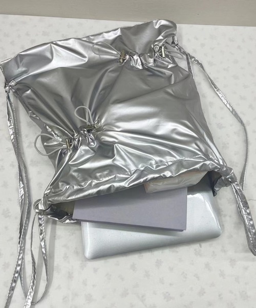 良品 プリーツプリーズ 巾着 リュック ナップサック バッグ レディース メンズ プリーツプリーズ 巾着リュック(ナップサック) イッセイミヤケ PLEATS