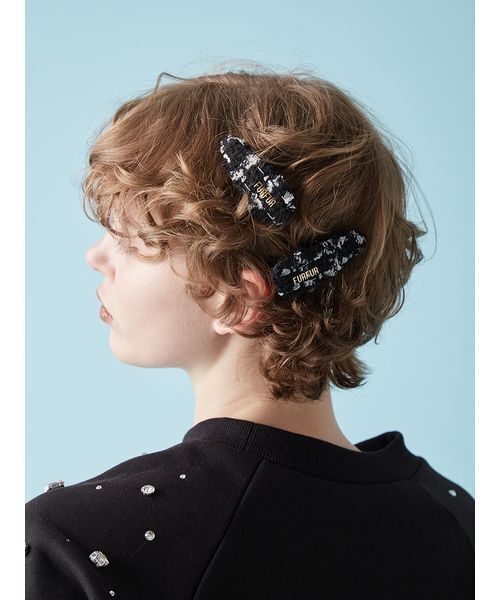 FURFUR ヘアピン ツイードロゴヘアピン : ZOZOTOWN Yahoo!店
