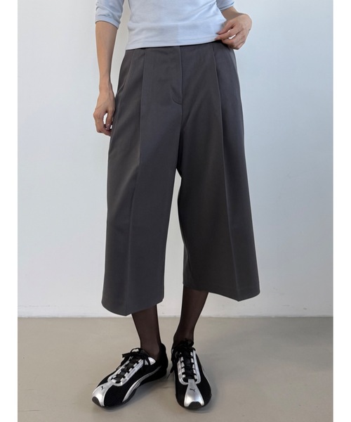 Didot.showroom ワイドパンツ スラックス パンツ 「DIDOT.」ツータック