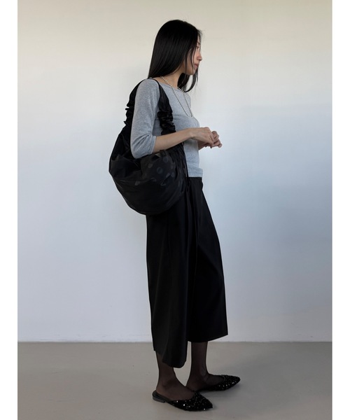 Didot.showroom ワイドパンツ スラックス パンツ 「DIDOT.」ツータック