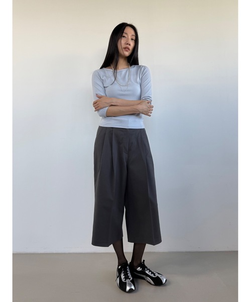 Didot.showroom ワイドパンツ スラックス パンツ 「DIDOT.」ツータック