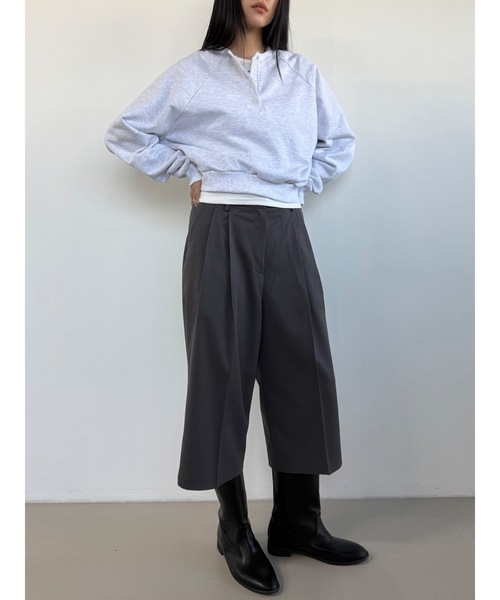 Didot.showroom ワイドパンツ スラックス パンツ 「DIDOT.」ツータック