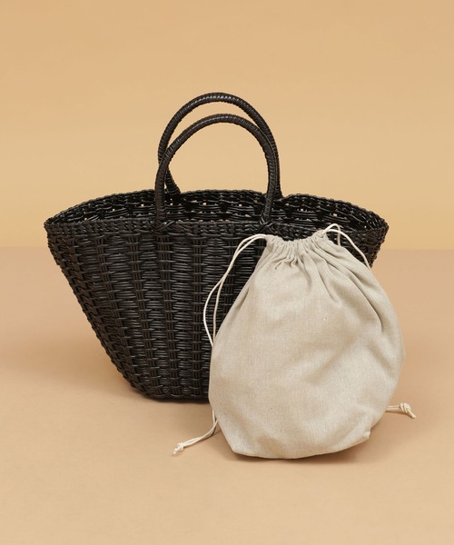 「＋81BRANCA」 かごバッグ FREE ブラック レディース_画像4