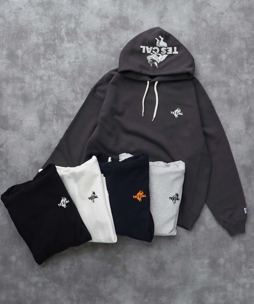 TES パイルパーカー The Endless Summer ブラック 黒 The Endless Summer（エンドレスサマー） パーカー TES COLLEGE SWEAT