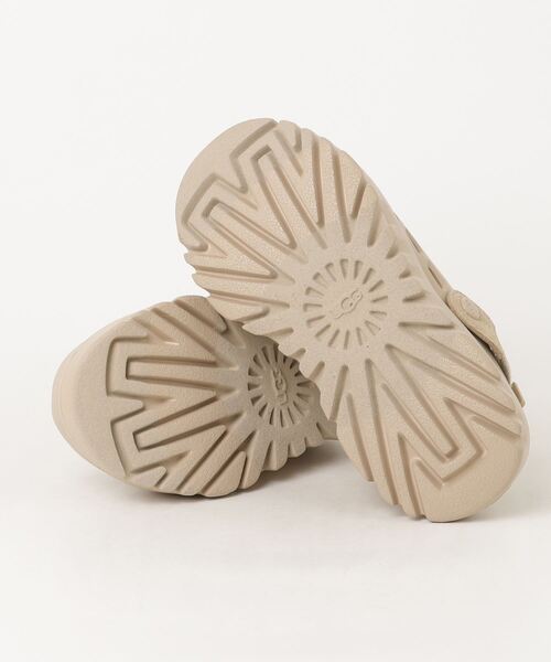 「UGG」 フラットサンダル 22 ベージュ レディース_画像3