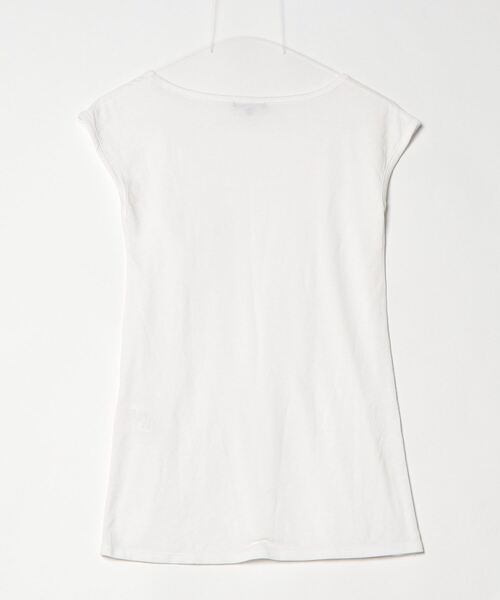 「BLACK BY MOUSSY」 半袖カットソー FREE ホワイト レディース_画像2