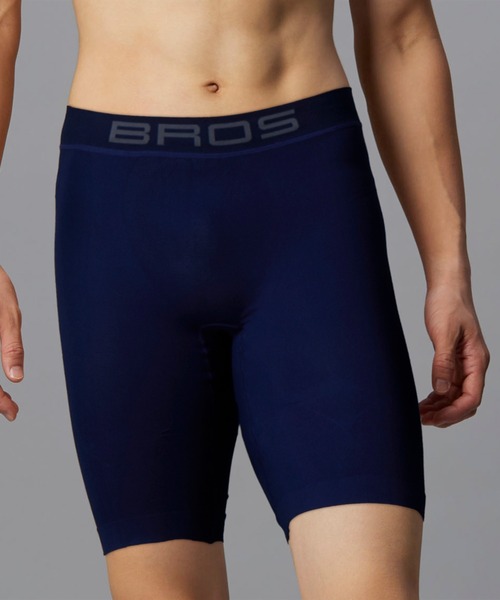 BROS ボクサーパンツ 「CROSSWALKER」 インナー スパッツ ロング丈