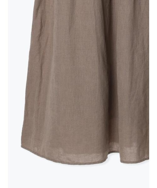 「TSUHARU by Samansa Mos2」 長袖ワンピース F モカ レディース_画像6