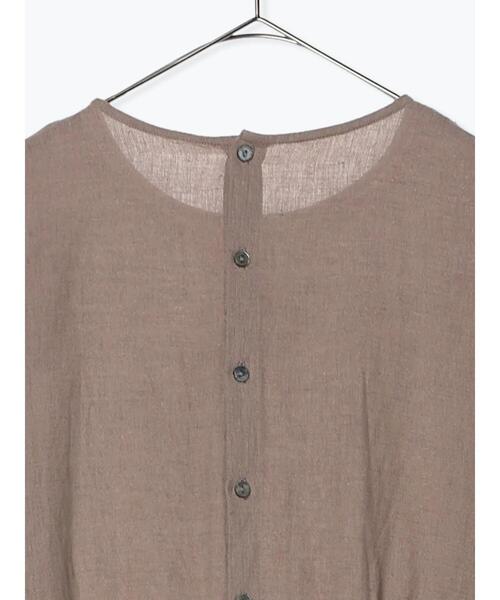 「TSUHARU by Samansa Mos2」 長袖ワンピース F モカ レディース_画像7