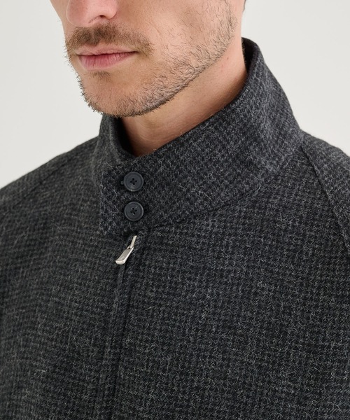 ATON ブルゾン アウター 「ATON / エイトン」ALPACA HOUND TOOTH