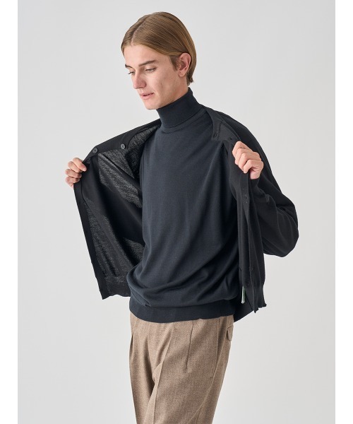 JOHN SMEDLEY（ジョンスメドレー） カーディガン クルーネック長袖