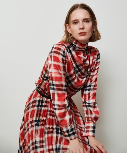 allureville（アルアバイル） ブラウス シャツ LISAチェックプリント