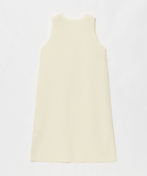 「LOULOU WILLOUGHBY」 ノースリーブワンピース 2 オフホワイト レディース_画像2