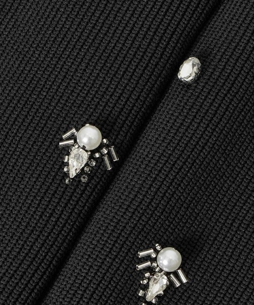 「LOULOU WILLOUGHBY」 ノースリーブワンピース 2 オフホワイト レディース_画像7