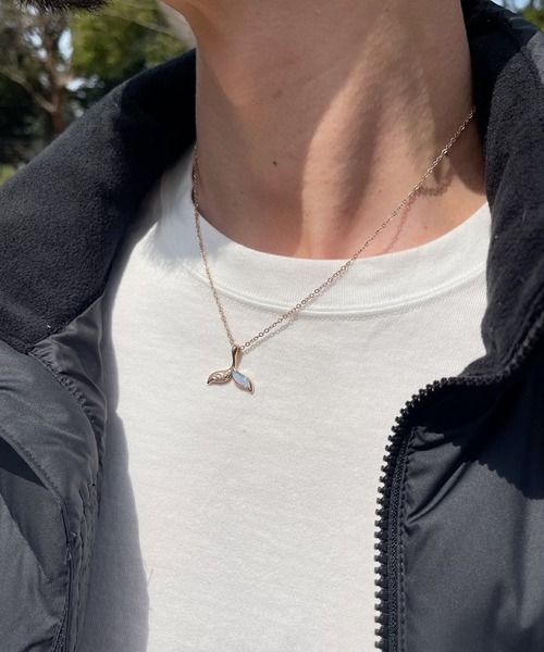 【人気商品】irie beach アイリービーチ ネックレス IRIEBEACH（アイリービーチ） ネックレス Whale tail opal necklace
