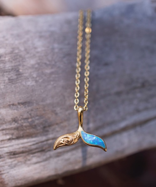 IRIEBEACH（アイリービーチ） ネックレス Whale tail opal necklace