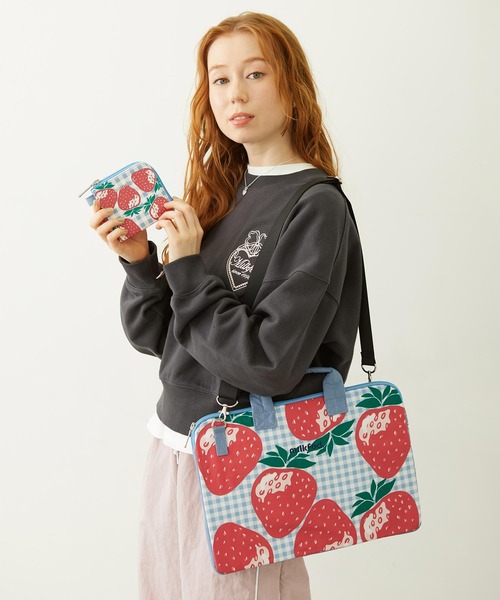 MILKFED.（ミルクフェド） タブレットケース STRAWBERRY PC CASE