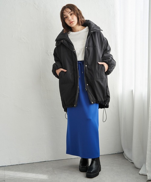 notch. コート アウター スタンドリバーシブルコート レディース