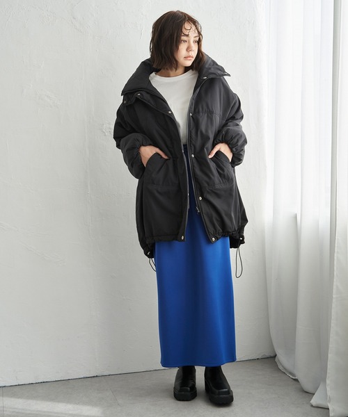 notch. コート アウター スタンドリバーシブルコート レディース