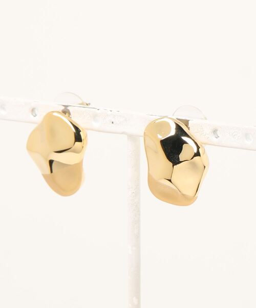 UN3D.（アンスリード） ピアス（両耳用） FREE ゴールド レディース