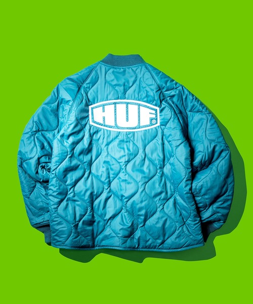 huf スタジャン　キルティング 楽天市場】【セール 20％OFF】 HUF ハフ ジャケット スタジャン
