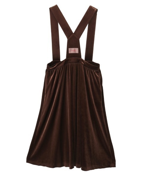 PINK HOUSE（ピンクハウス） スカート ベロア吊りスカート : ZOZOTOWN