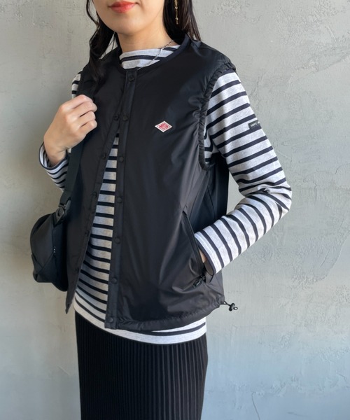 ダントン　ダウンベストＳ　レディース Danton（ダントン） ベスト S ブラック レディース : ZOZOTOWN Yahoo