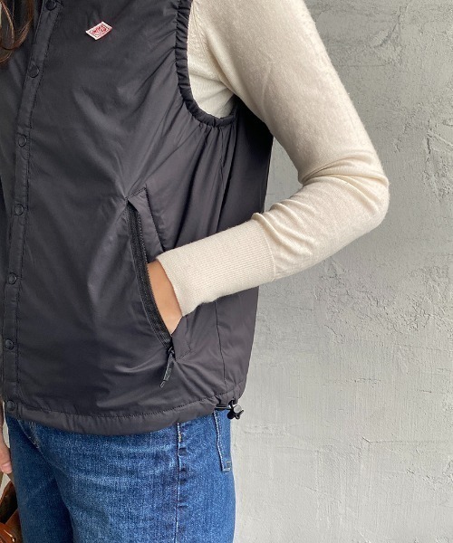 Danton（ダントン） ベスト S ブラック レディース : ZOZOTOWN Yahoo