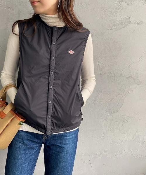 Danton（ダントン） ベスト S ブラック レディース : ZOZOTOWN Yahoo