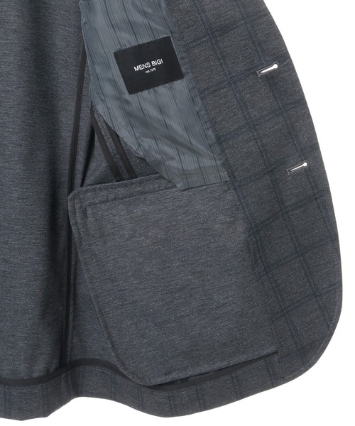 「CROWDED CLOSET」 テーラードジャケット 01 ネイビー メンズ_画像9