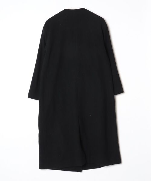 SLOBE IENA（スローブイエナ） ノーカラーコート 38 ブラック