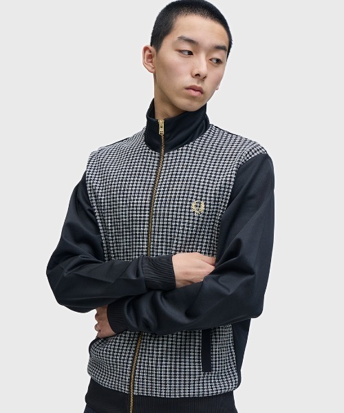 FRED PERRY（フレッドペリー） ジャージ Knitted Front Track Jacket