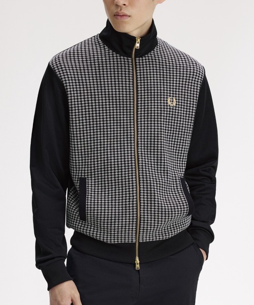 FRED PERRY（フレッドペリー） ジャージ Knitted Front Track Jacket