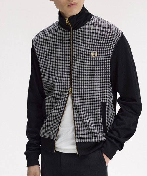 FRED PERRY（フレッドペリー） ジャージ Knitted Front Track Jacket