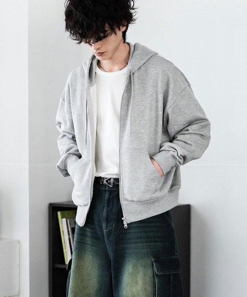 Rocky Monroe（ロッキーモンロー） パーカー オーバーサイズ 裏毛 