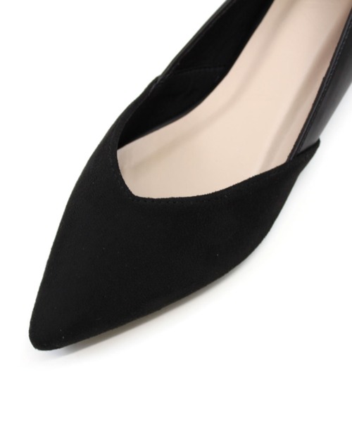 「VIVIAN」 フラットパンプス L ブラック レディース_画像7