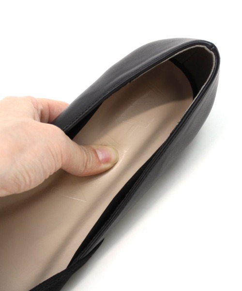 「VIVIAN」 フラットパンプス L ブラック レディース_画像8