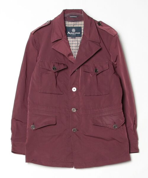 AQUA SCUTUM - 【未使用】アクアスキュータムのブラウン色ジャケット Aquascutum（アクアスキュータム） ジャケット M ブラウン メンズ