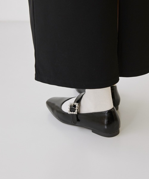 「menue」 パンプス 23.5cm ブラック レディース_画像2