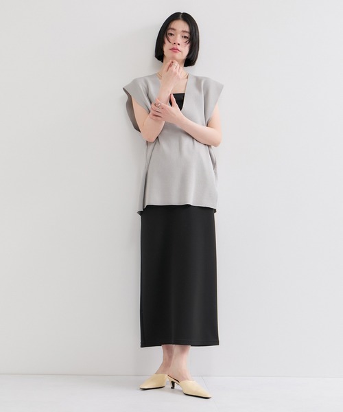 LE CERCLE par rope' ロング スカート ダンボールIラインスカート