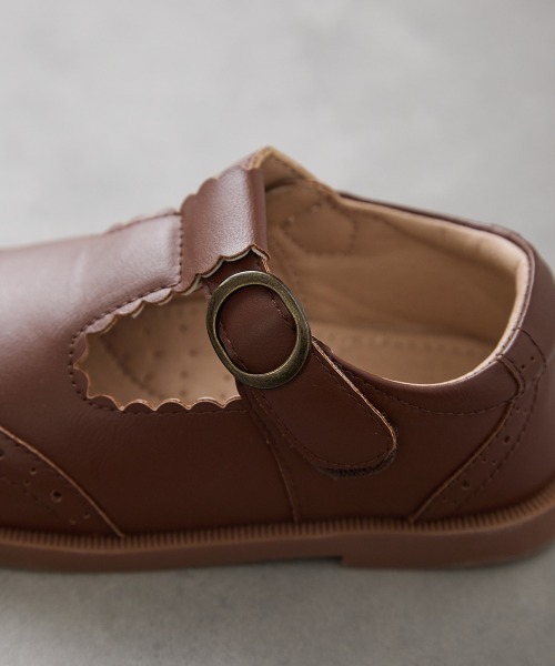 「riziere」 「KIDS」シューズ 15 ブラウン キッズ_画像5