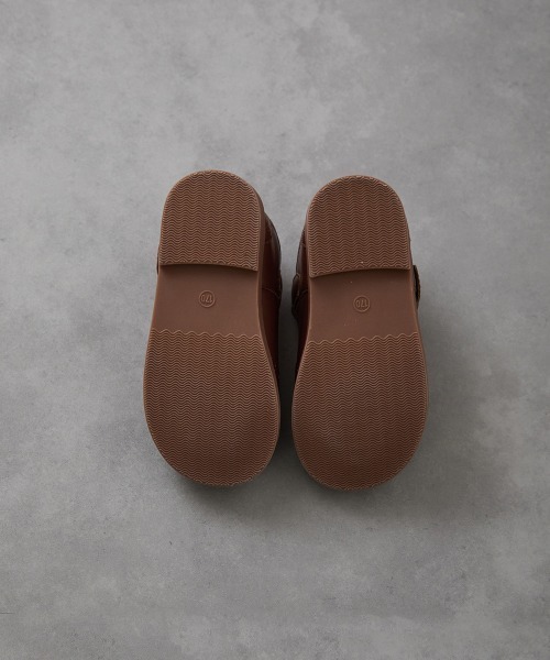 「riziere」 「KIDS」シューズ 15 ブラウン キッズ_画像8