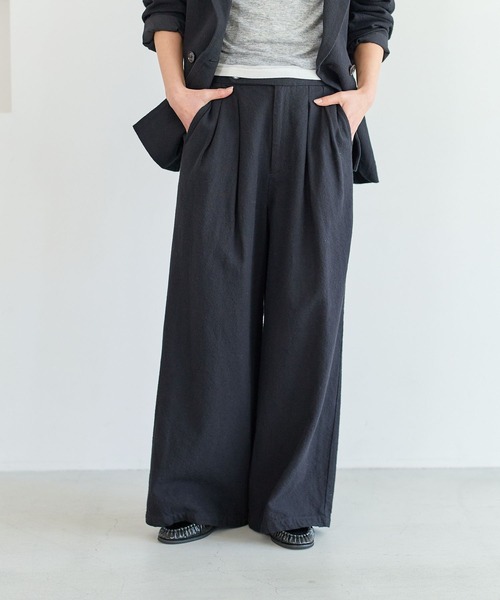 BAYFLOW（ベイフロー） ワイドパンツ パンツ 「セットアップ着用可能