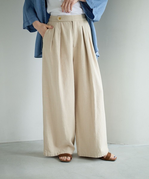 BAYFLOW（ベイフロー） ワイドパンツ パンツ 「セットアップ着用可能