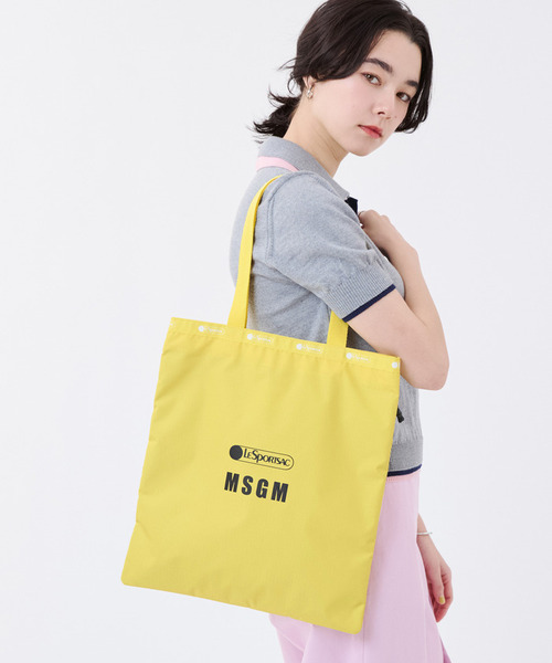 LeSportsac（レスポートサック） トートバッグ MSGM LG EMERALD TOTE