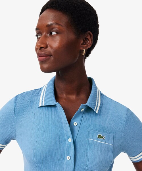 LACOSTE /ラコステ/レディース/ポロシャツ/ LACOSTE（ラコステ） ポロシャツ ポロ フランスメイド ナロー