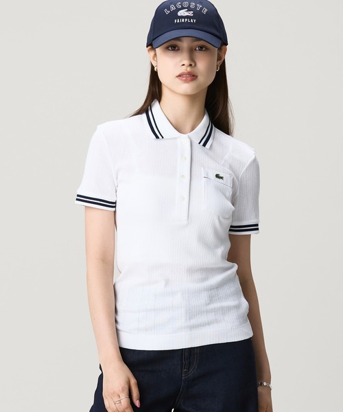 LACOSTE（ラコステ） ポロシャツ ポロ フランスメイド ナロー