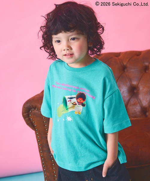 pairmanon（ペアマノン） tシャツ 「モンチッチ」ユニセックス レトロ
