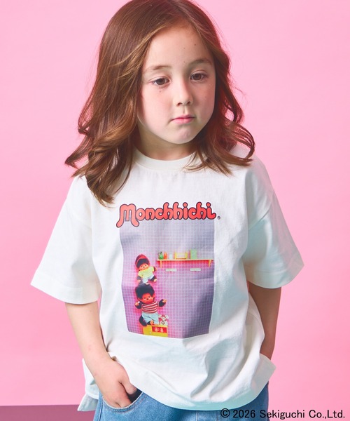 pairmanon（ペアマノン） tシャツ 「モンチッチ」ユニセックス レトロ